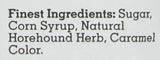Goût naturel et rafraîchissant des drops Claeys horehound.