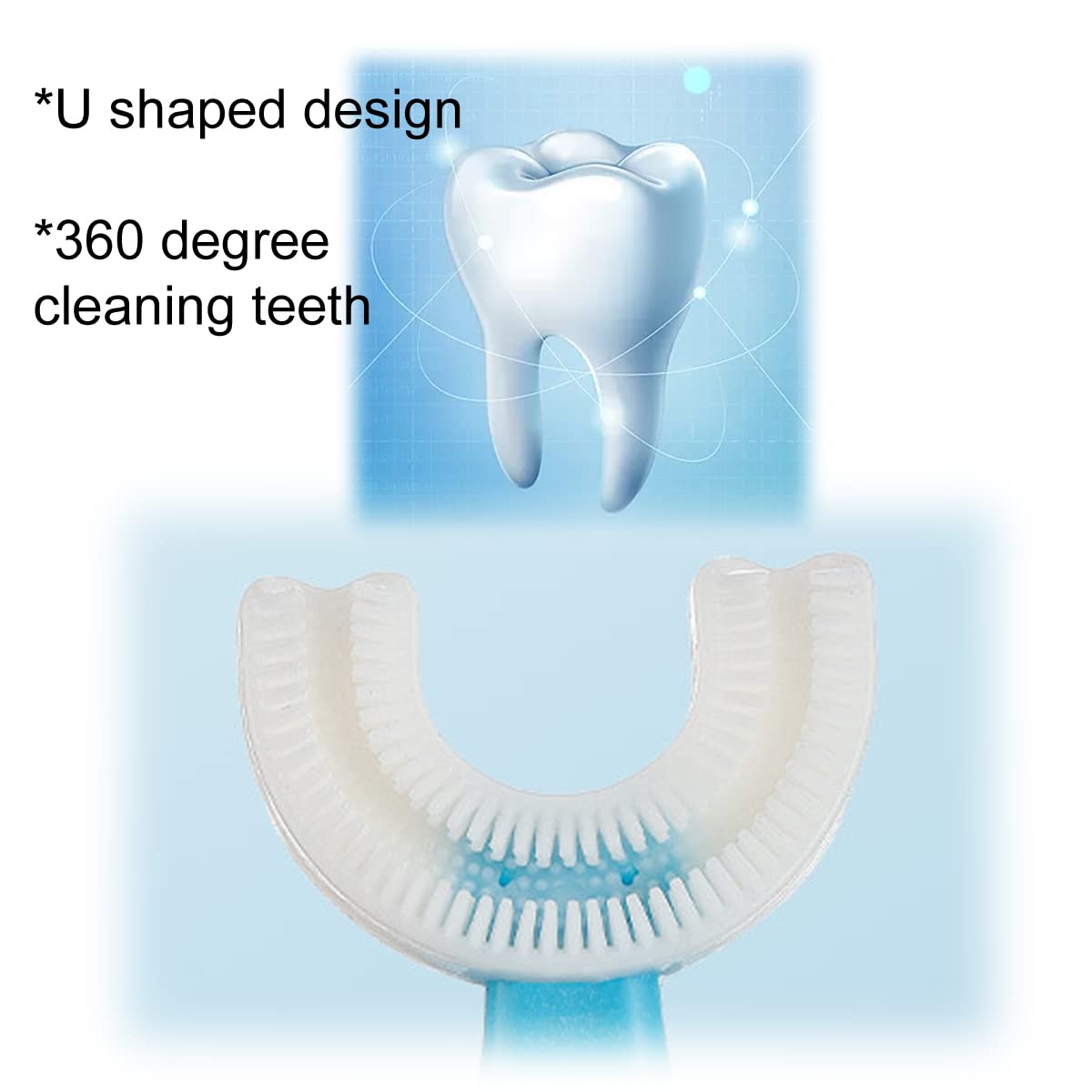 Claiol pack deux brosses enfant U; solution pratique pour la routine.