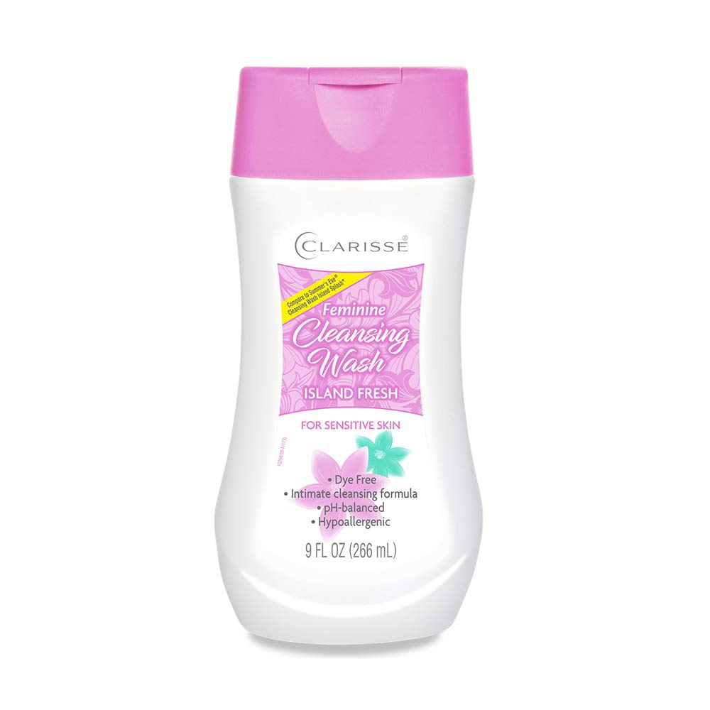 Clarisse Lavage intime ensemble de 4 flacons, solution pratique