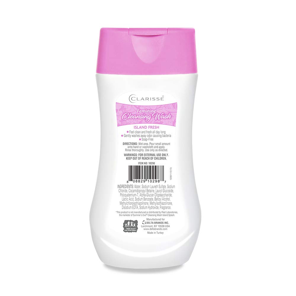 Clarisse Lavage intime mousse légère pour une sensation agréable