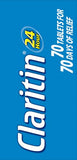 Claritin emballage facile à transporter et stocker