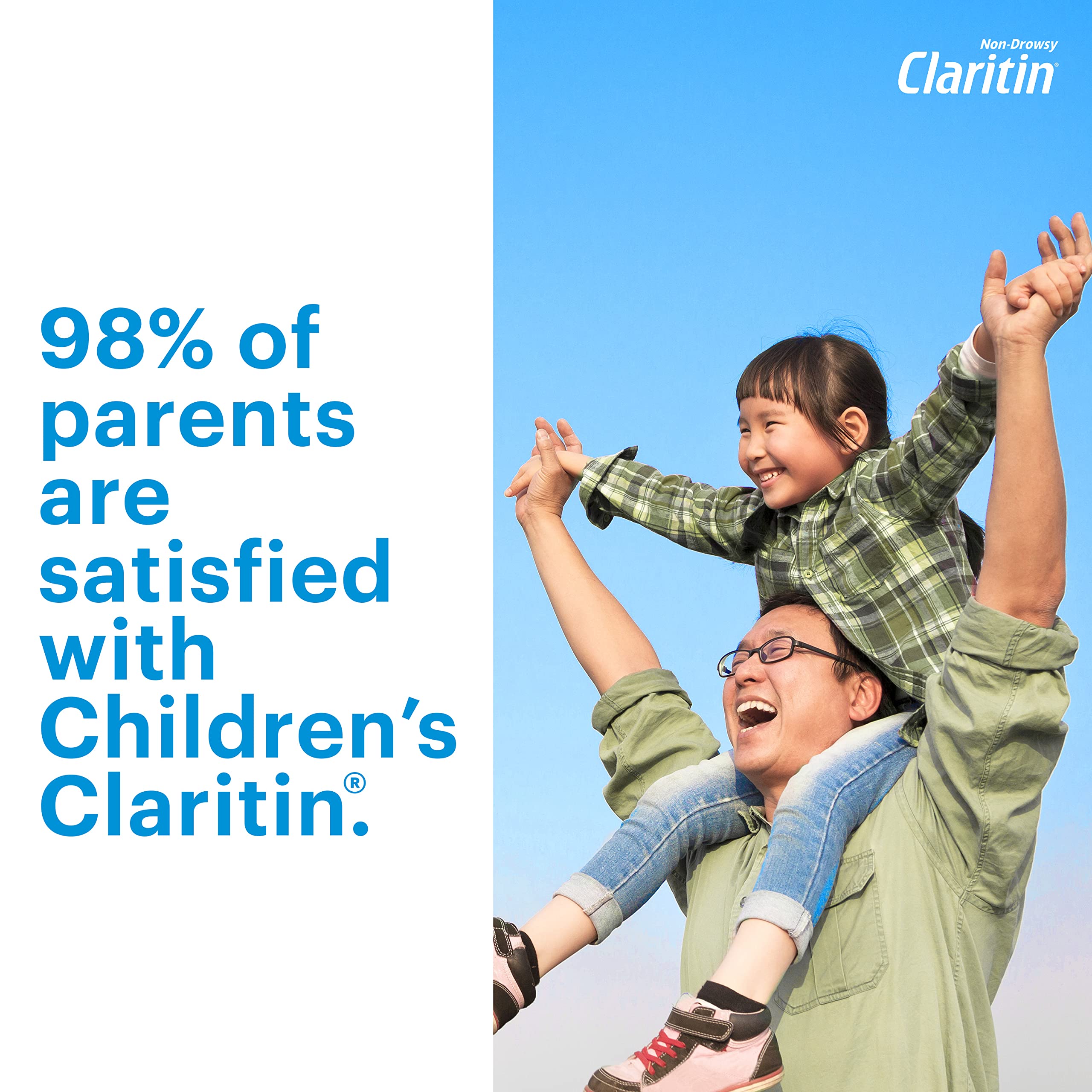 Pédiatre recommande Claritin Enfants Chewables goût raisin.