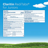 Tablette fondante douce Claritin Junior RediTabs.
