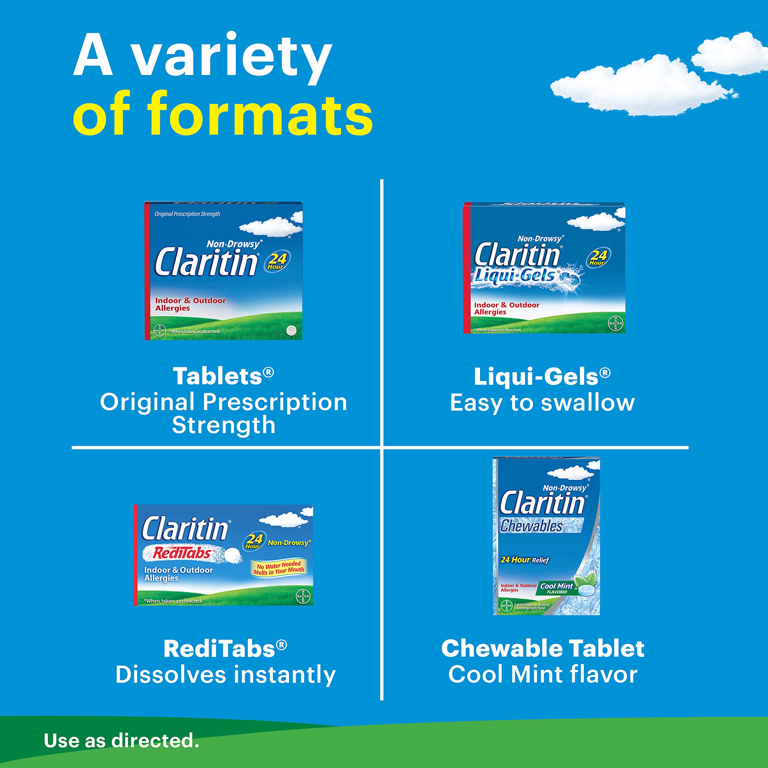 Claritin – soulagement rapide et durable des symptômes allergiques.