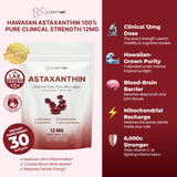 ClarityMD Astaxanthin : source naturelle issue d’algues microalgues cultivées.