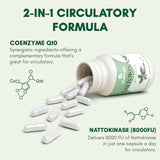 Clarusph CoQ10 100 mg – complément synergique pour énergie et soutien cardiaque.