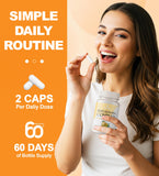 Clarusph emballage sûr : paquet de 240 capsules prêt pour le long terme