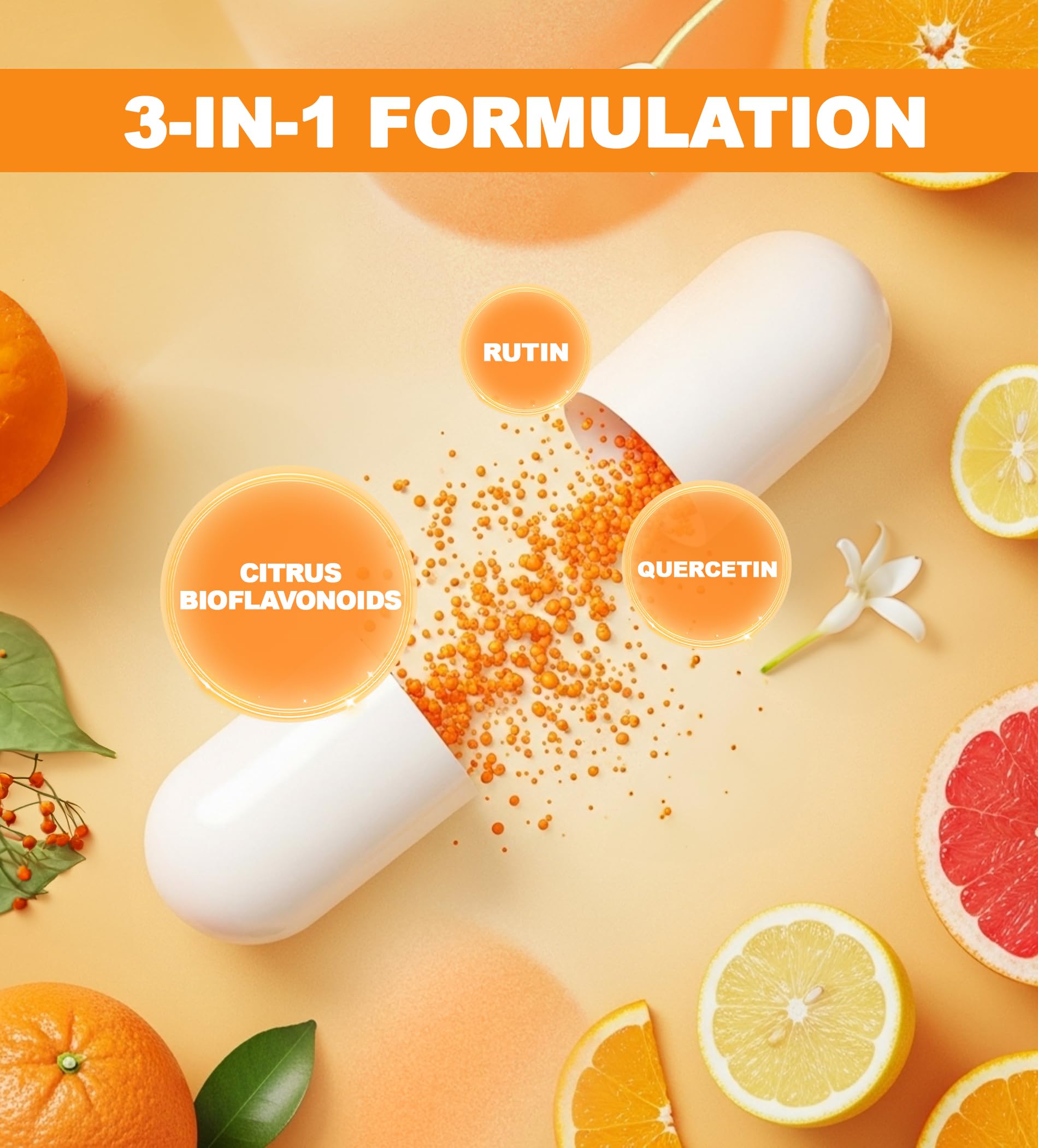 Clarusph ingrédients végétaux : agrumes et pagode pour une formule naturelle
