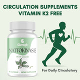 Clarusph Nattokinase 8000 FU – dosage simple en capsule unique.
