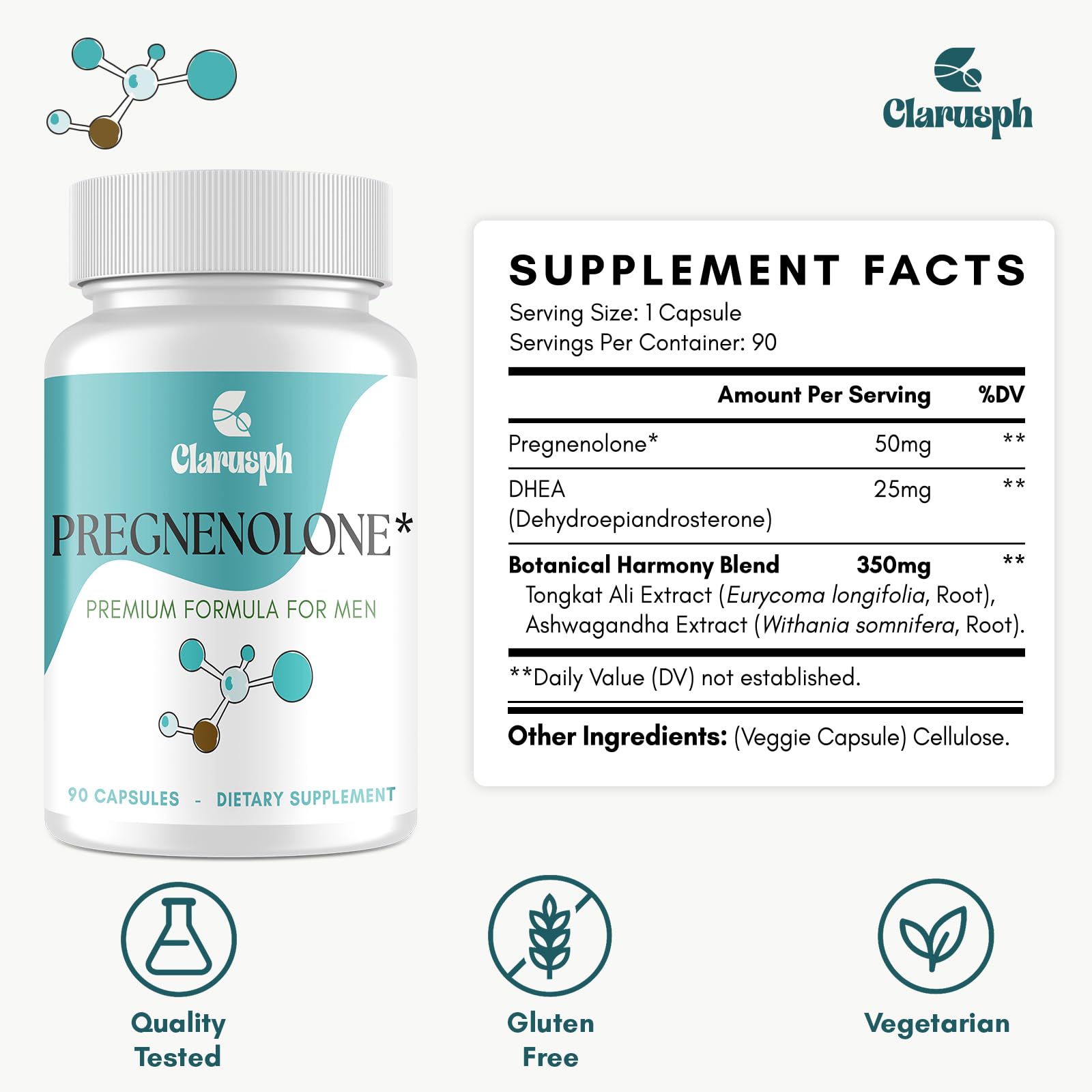 Utilisation sportive avec Clarusph Pregnenolone 50 mg DHEA durant l’entraînement