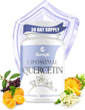Clarusph Quercetine liposomale – capsules en flacon, absorption potentielle améliorée.
