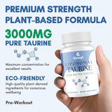 Clarusph Taurine préworkout, énergie et endurance avant l’effort.