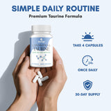 Clarusph Taurine soutien cardio-microcirculation, formulation hautes performances.