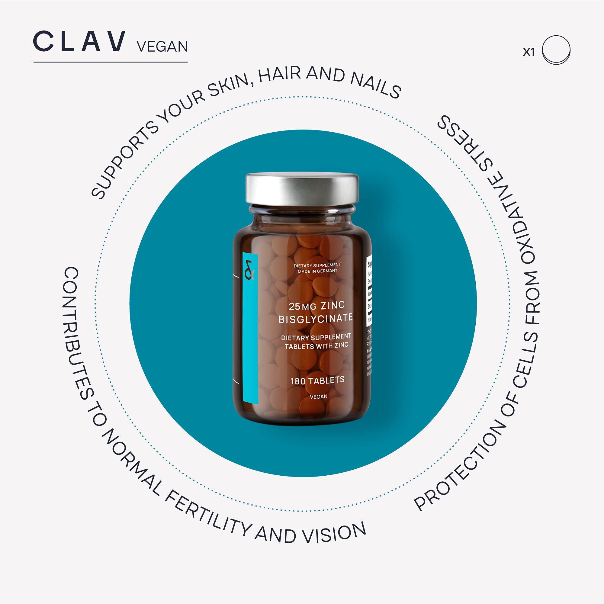 CLAV Zinc Bisglycinate – emballage recyclable et durable