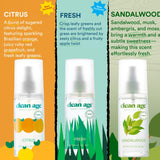 Gamme Clean Age pack sans aluminium Fresh, parfait pour le quotidien