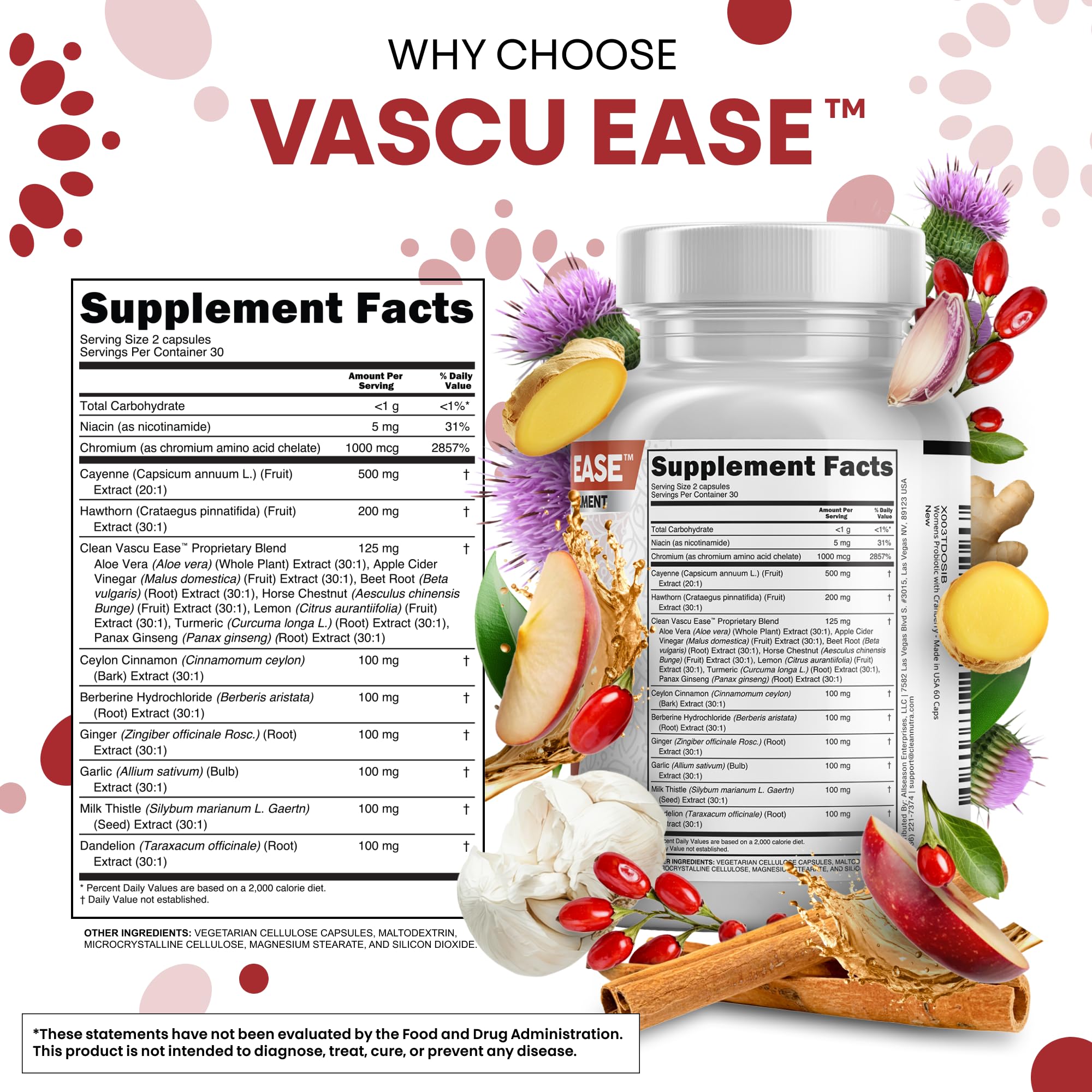 Clean Nutra Ail: capsules soutenant la digestion et le système immunitaire potentiel.
