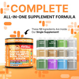 Clean Nutra biotine et collagène – cheveux plus forts et brillants.