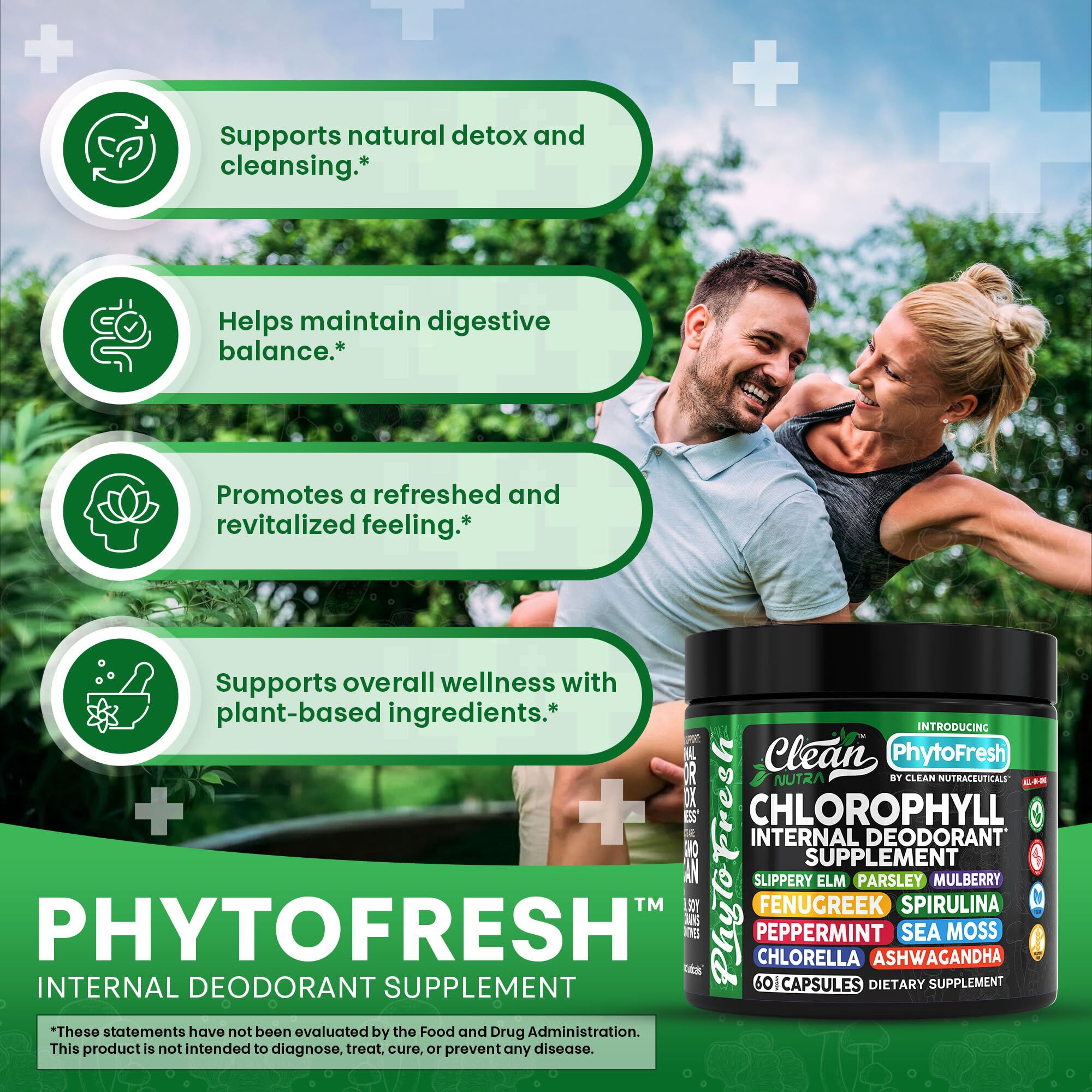 Clean Nutra capsules spiruline – protéines végétales et énergie durable.