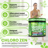 Chlorelle, ashwagandha et fenugrec dans Clean Nutra pour soutien digestif.