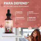 Clean Nutra Defend curcuma en gouttes, soutien santé cellulaire