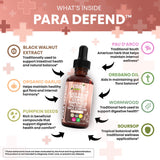 Clean Nutra Defend pau d'arco en gouttes, soutien immunitaire potentiel
