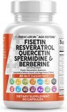 Clean Nutraceuticals Fisetine Quercétine Résveratrol et extrait germe de blé dans une capsule