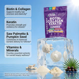 Extraits Saw Palmetto et Astaxanthine dans GrowVana pour un soutien quotidien.