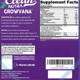 Utilisation simple : deux gommes par jour avec GrowVana de Clean Nutra.