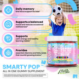 L Theanine dans les gommes Clean Nutra Kids Focus pour concentration et calme potentiel