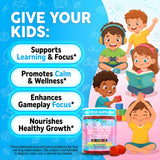 Gommes Clean Nutra Kids Focus Saveur Cotton Candy, goût agréable et routine quotidienne amusante