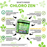 Spiruline et chlorelle dans les capsules Clean Nutra pour énergie naturelle.