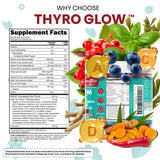 Gommes ThyroGlow en gros plan, texture molle et agréable lors d'une collation.