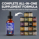 Gouttes Turkesterone Clean Nutra, soutien hormonal potentiel.