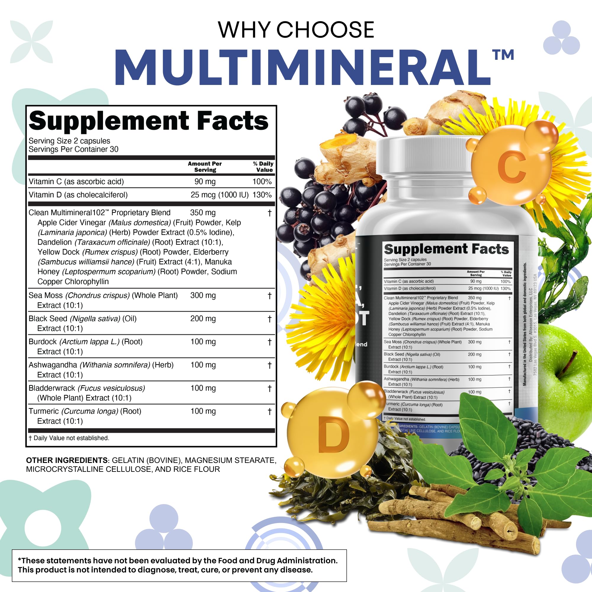 Clean Nutraceuticals ashwagandha-poudre, texture fine pour smoothies.