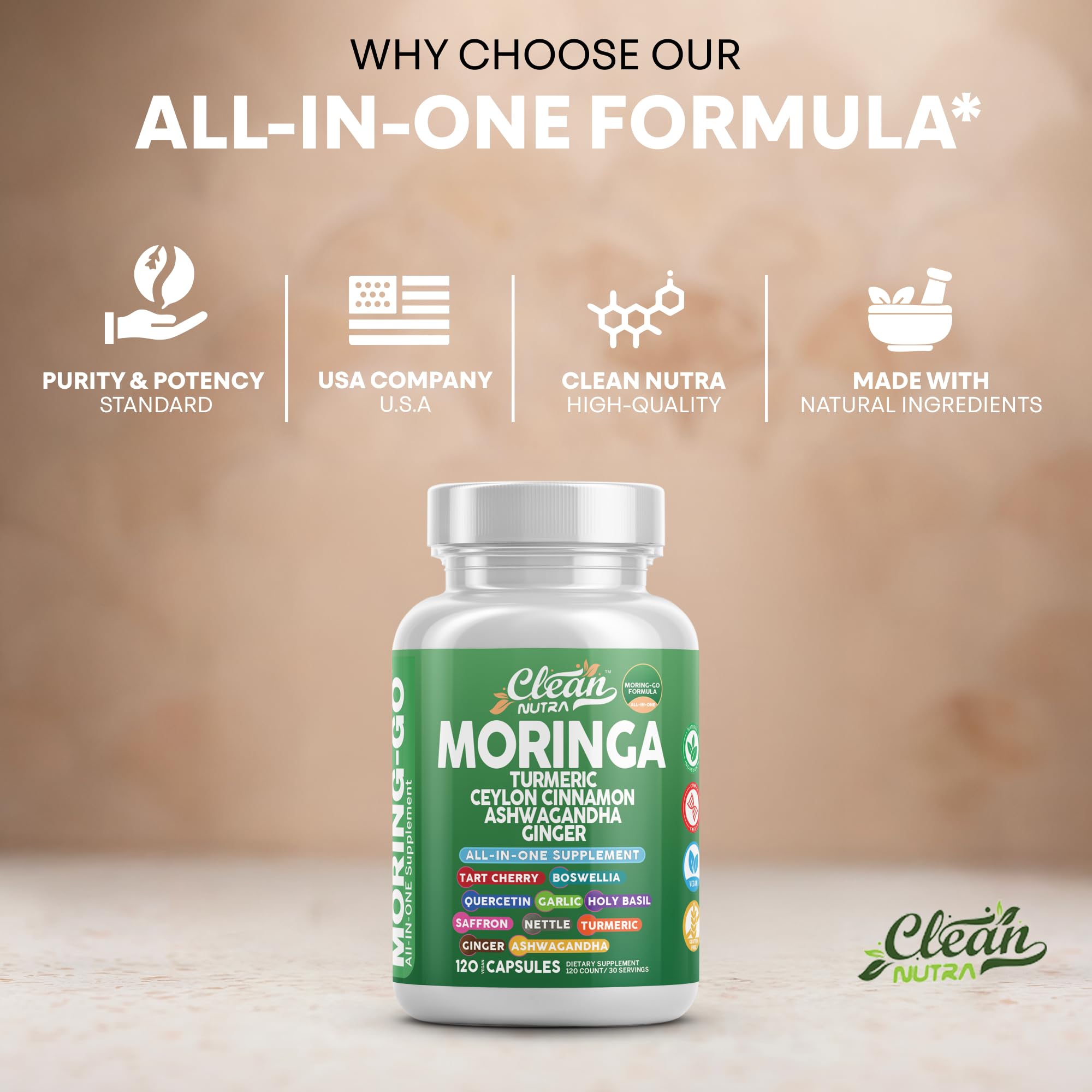 Extrait boswellia Clean Nutraceuticals, couleur naturelle et utilisation flexible.