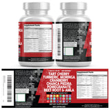 Bouteille Clean Nutraceuticals de capsules, pratique pour une routine santé quotidienne.