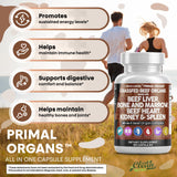 Clean Nutraceuticals capsules os et moelle bovin, soutien structure osseuse