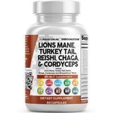 Crinière de lion 20-en-1 de Clean Nutraceuticals – vue boîte, soutien potentiel à la routine bien-être.