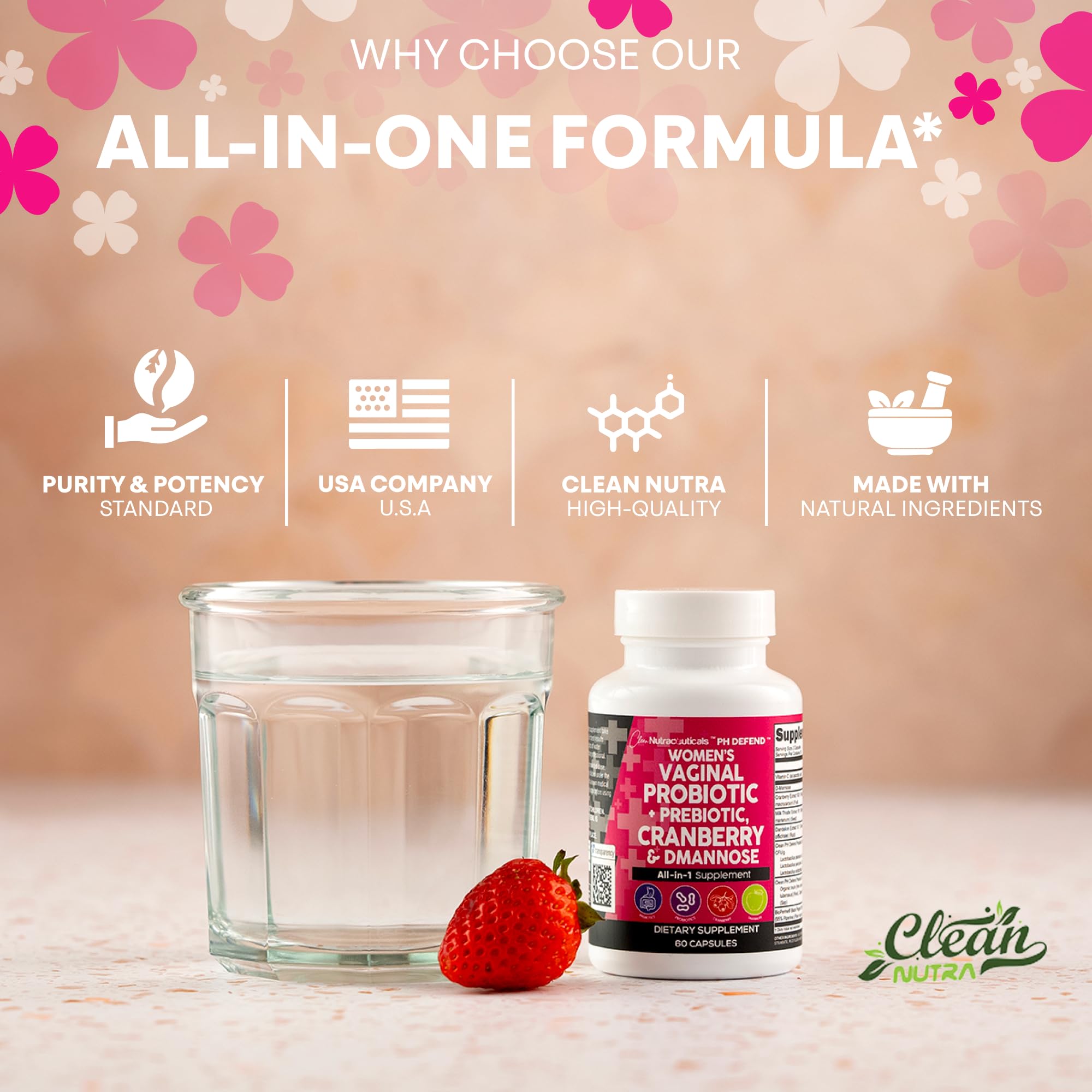 Clean Nutraceuticals, emballage duo 2 paquets, pratique pour stock et voyage.