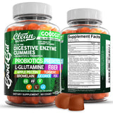 Gomme Clean Nutraceuticals montrant des enzymes digestives pour une digestion fluide.