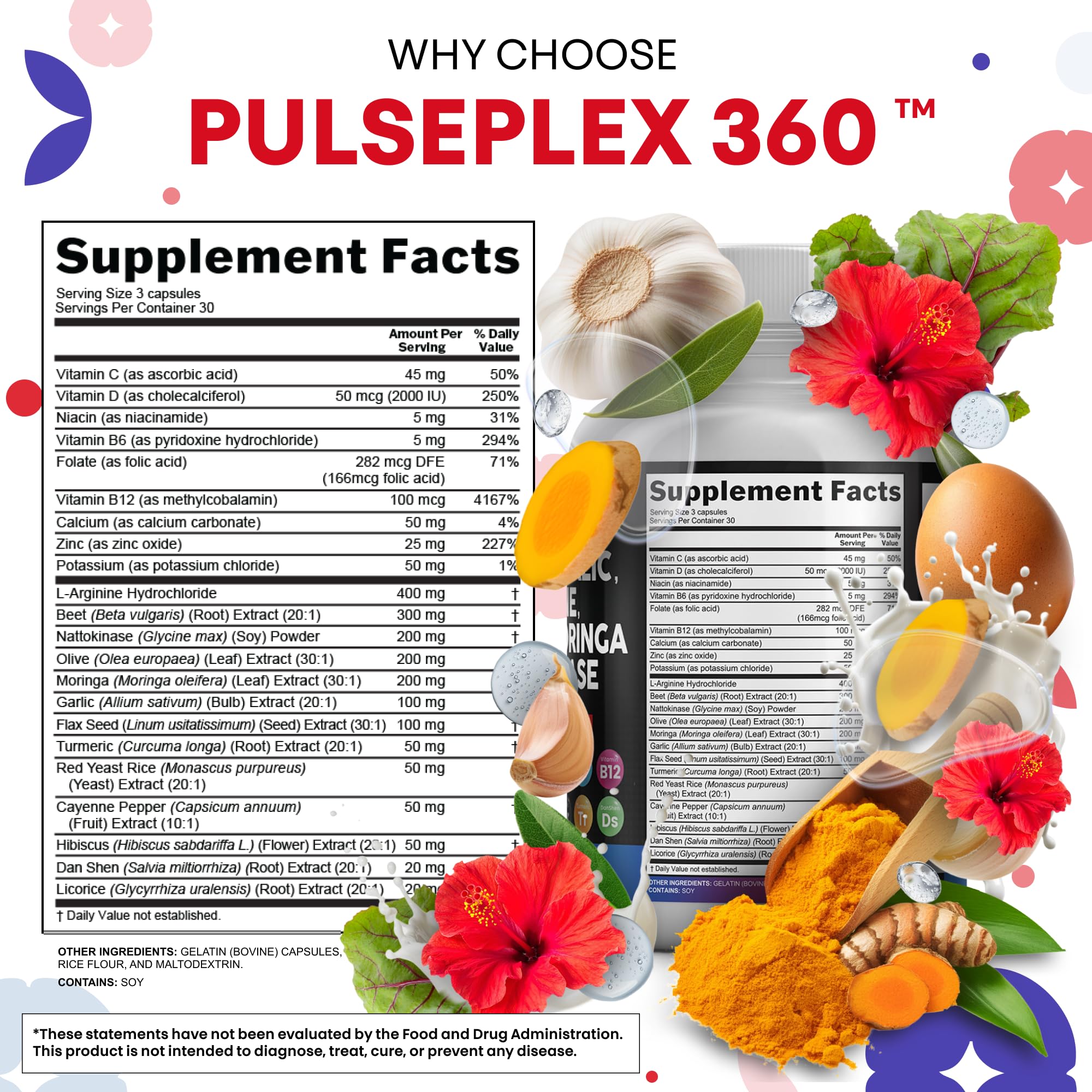 Clean Nutraceuticals Extrait d’ail: soutien quotidien naturel.