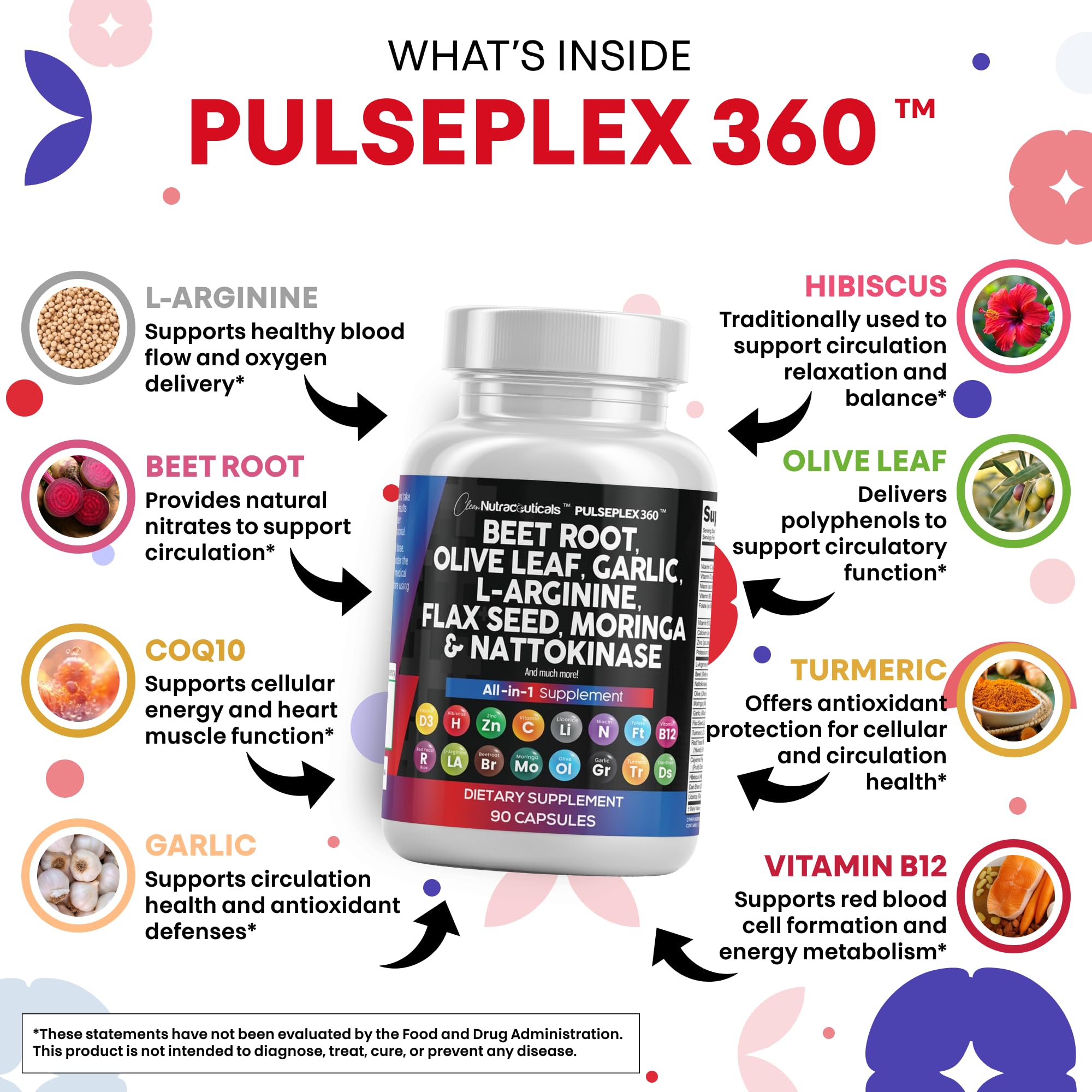 Clean Nutraceuticals Extrait Feuille d’olivier: antioxydants pour soutenir le mode de vie sain.
