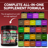 Clean Nutraceuticals Foli Guard — capsules visibles nourrissant le cuir chevelu et densité potentielle.