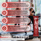 Gluco Stix goût arc-en-ciel, expérience agréable après le repas.
