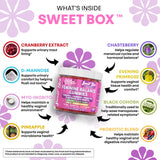 Gommes prébiotiques/probiotiques Clean Nutraceuticals-ananas, favorisent l'équilibre digestif et intestinal.