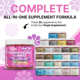 Gommes probiotiques vaginales Clean Nutraceuticals-ananas, potentiel soutien au confort intime.