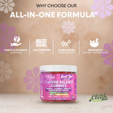 Gommes zinc et fer Clean Nutraceuticals-ananas, apport potentiel en nutriments essentiels.