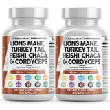 Clean Nutraceuticals Lions Mane 20en1 – Bouteille prête à l’emploi pour votre routine.