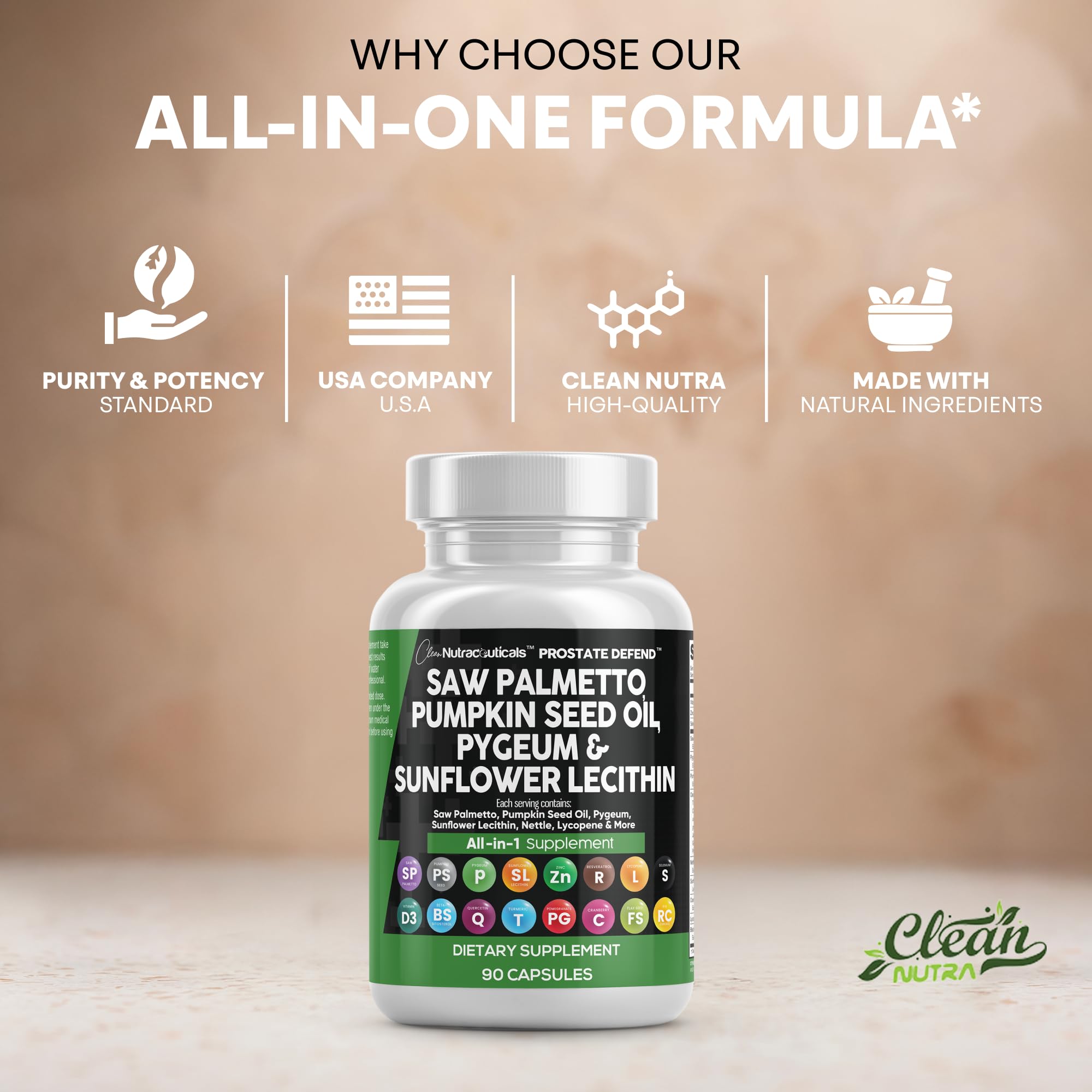 Clean Nutraceuticals lycopène pour le soutien quotidien
