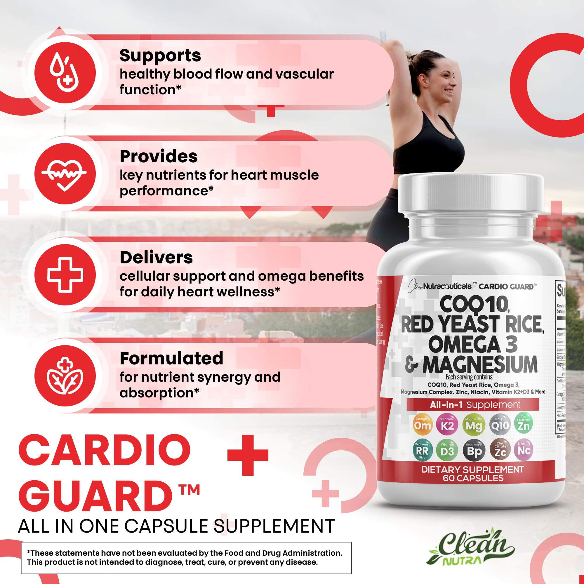Magnésium 500 mg en deux formes: oxydé et citrate, soutien des fonctions musculaires.